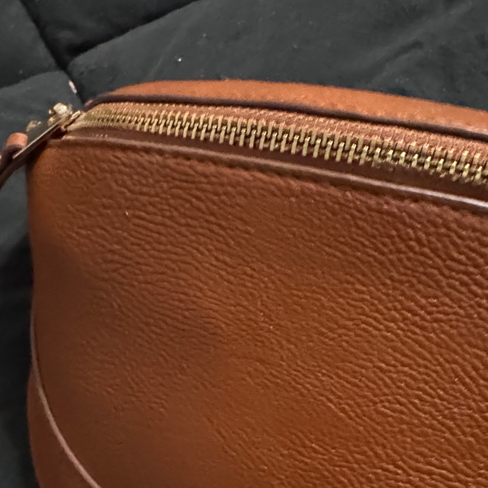 Brown Leather Crossbody Bag - Picture 9 of 9